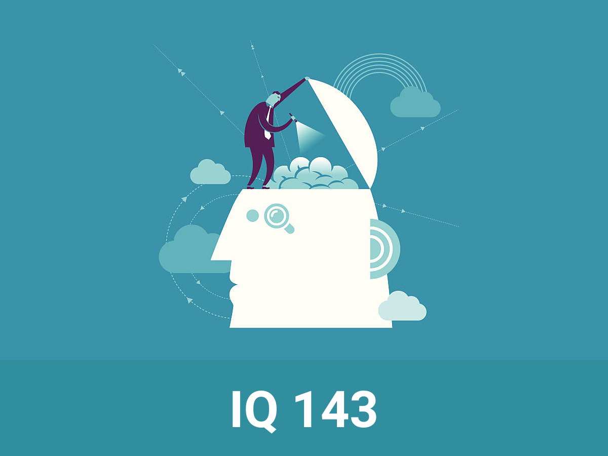 IQ 143. IQ 135-143. IQ 143 bu Nima. У третьеклассника IQ 143.